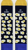 Calcetines "Te quiero un huevo" Blue - low impact - UO