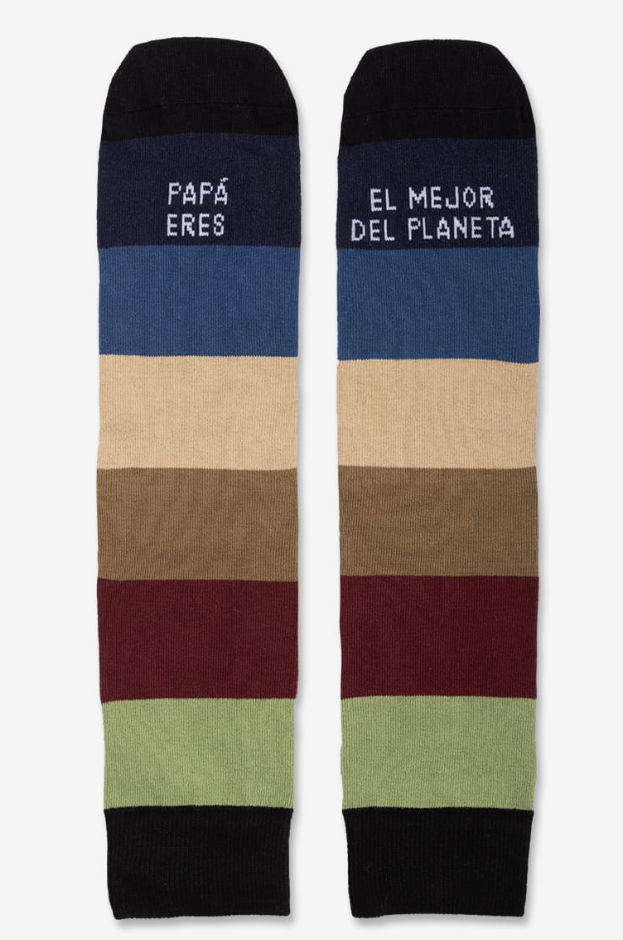 Calcetines "Papá eres el mejor del planeta" - UO