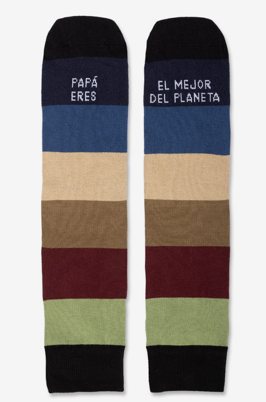 Calcetines "Papá eres el mejor del planeta" - UO