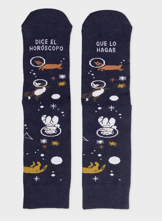 Calcetines "Dice el horóscopo que lo hagas" - UO