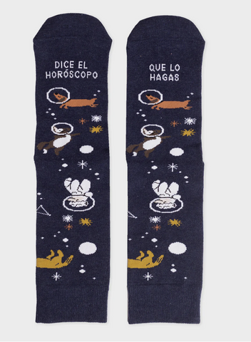 Calcetines "Dice el horóscopo que lo hagas" - UO