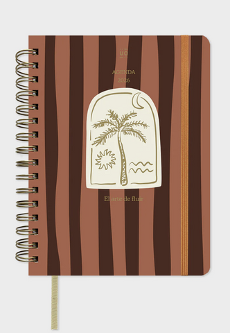 Agenda Anual 2026 "Palm" Día Página - UO