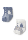 image number 2  Pack 2 pares de calcetines bebé SSocks azul - TOUS