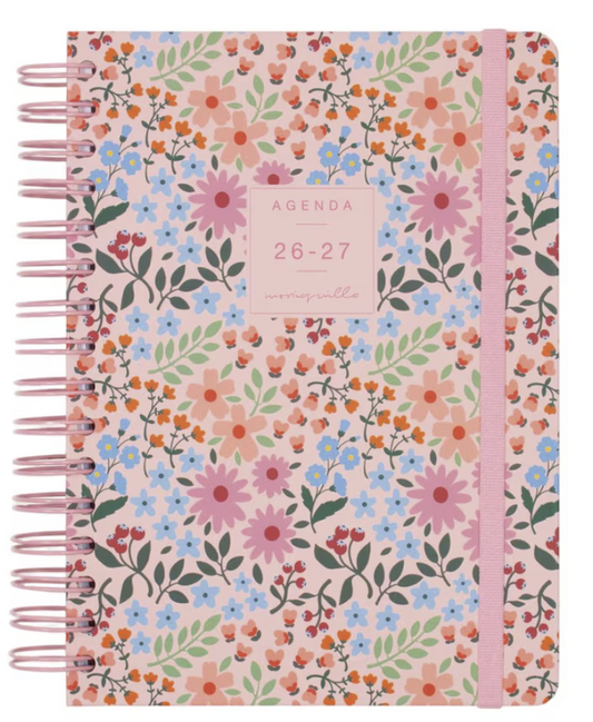 Agenda curso 2026-2027 Moniquilla E10-155x212 mm 1 día página