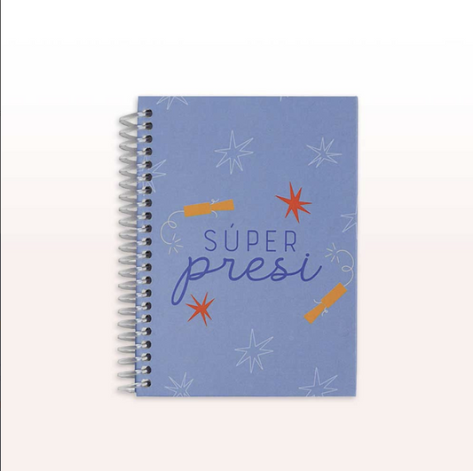 Libreta presidente -Moñaditas