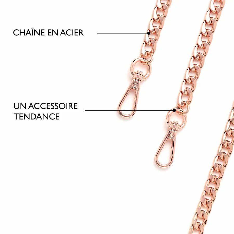 Cadena Para Teléfono LARGA ORO ROSA - DRAEGER