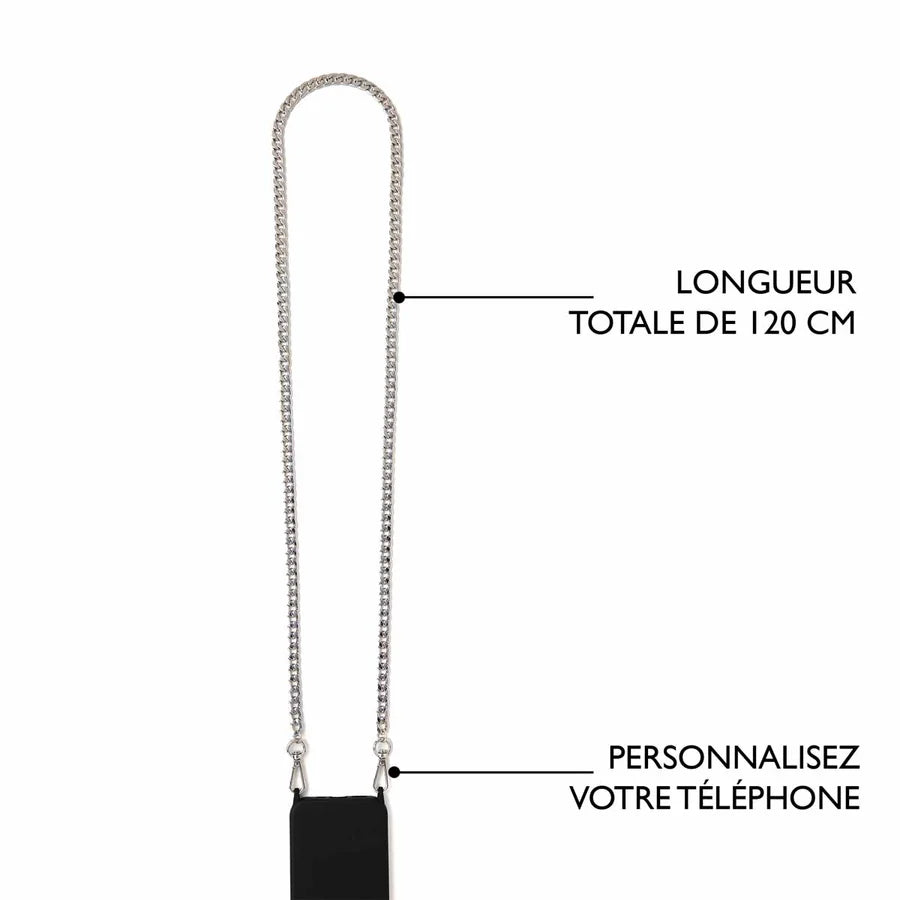 Cadena Para Teléfono LARGA PLATA- DRAEGER
