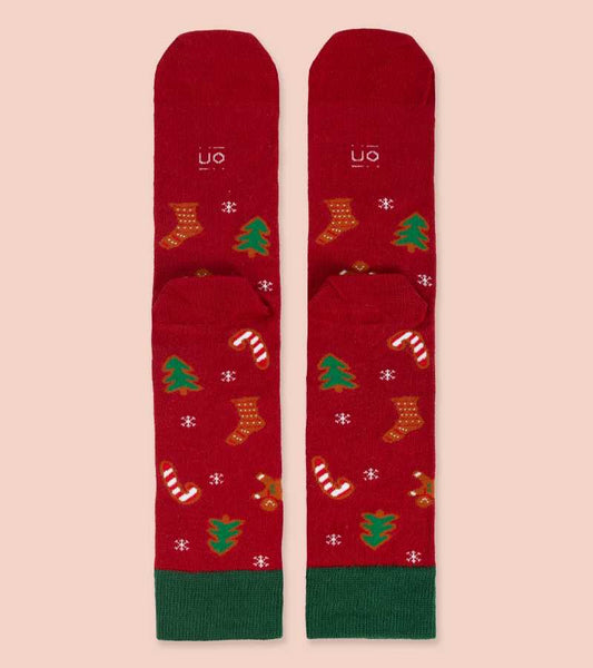 Calcetines MIS CALCETINES MÁGICOS DE NAVIDAD- UO*