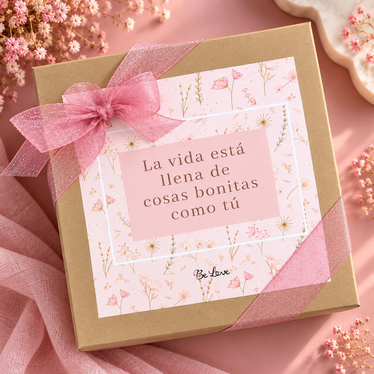 Kit La vida está llena de Cosas Bonitas como tú- Be Love