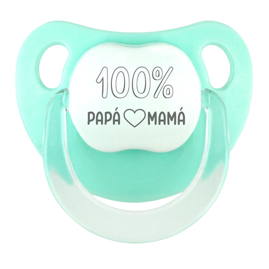 Chupete Divertido 100% Papá Mamá - MI PIPO