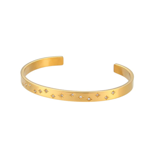 Pulsera Acero Esclava Star- Be Love