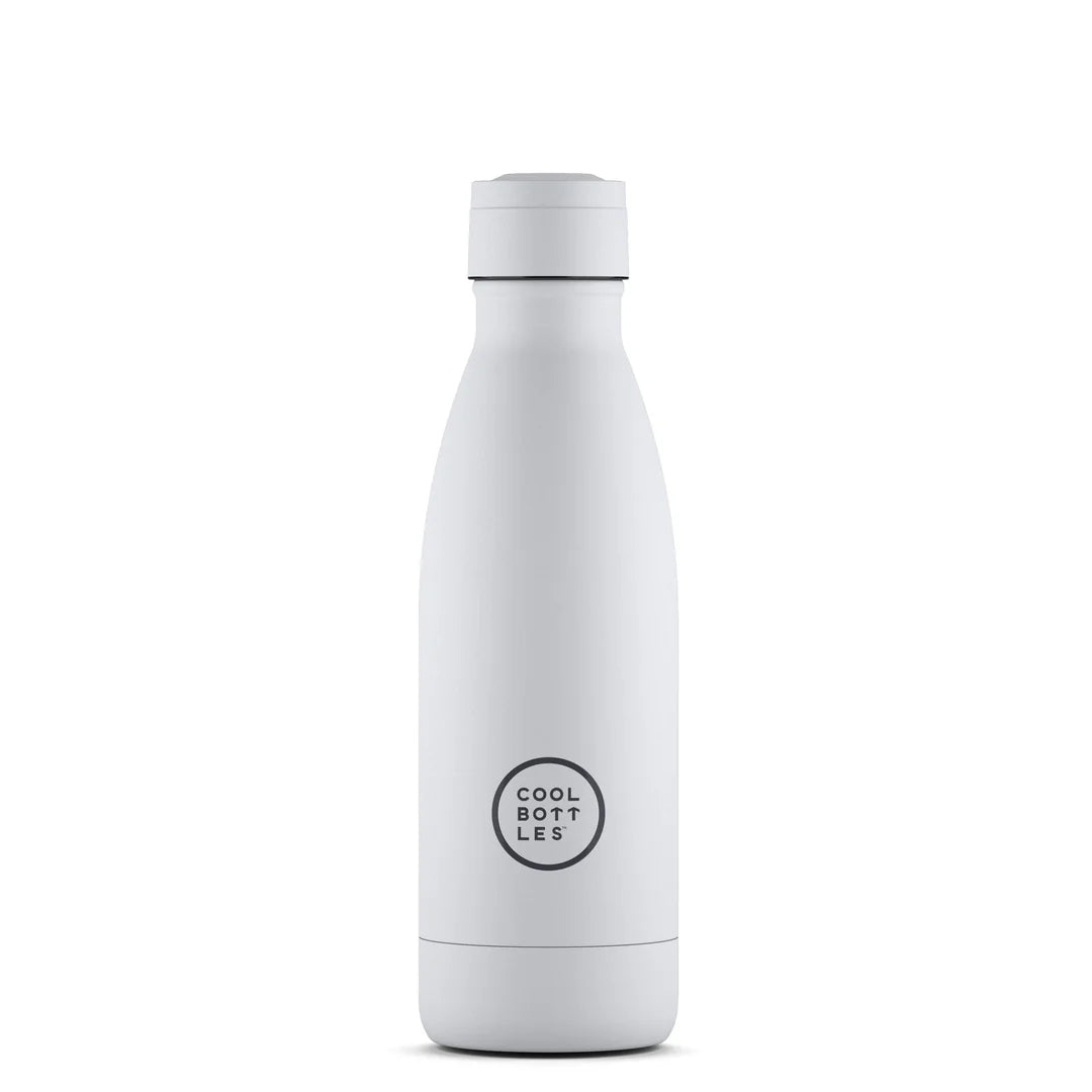 Botella Térmica de Acero Inoxidable MONO WHITE 500ml - COOL BOTTLES