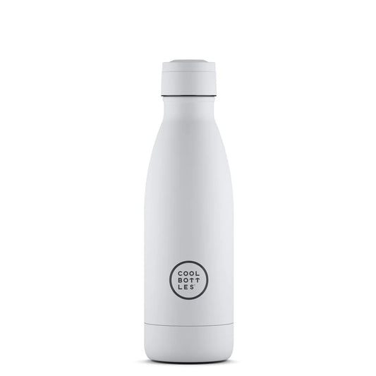 Botella Térmica de Acero Inoxidable MONO WHITE 500ml - COOL BOTTLES