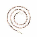 Cadena Para Teléfono LARGA FOULAR ROSA Y DORADO - DRAEGER