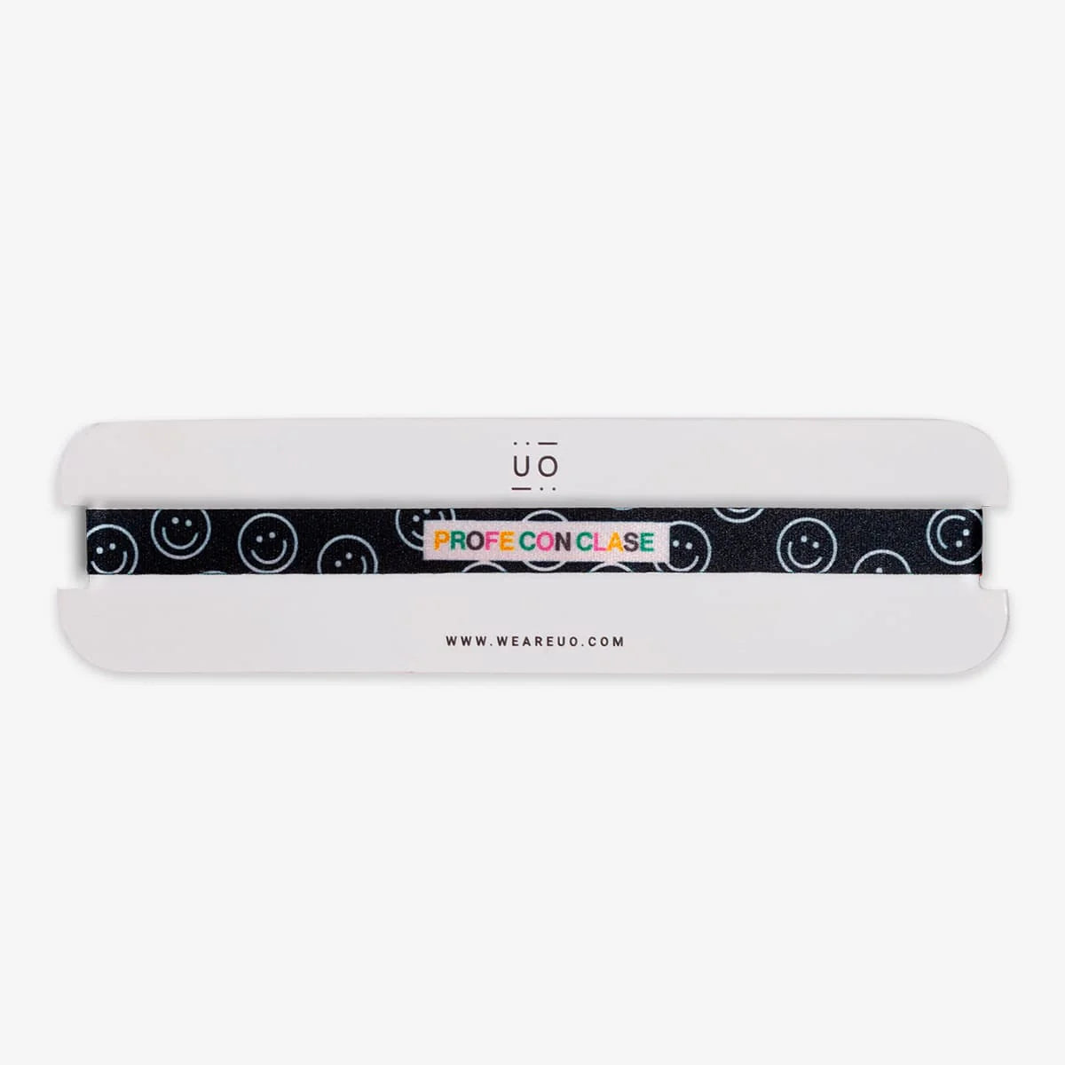 Pulsera de tela "Profe con clase" - UO