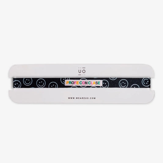 Pulsera de tela "Profe con clase" - UO