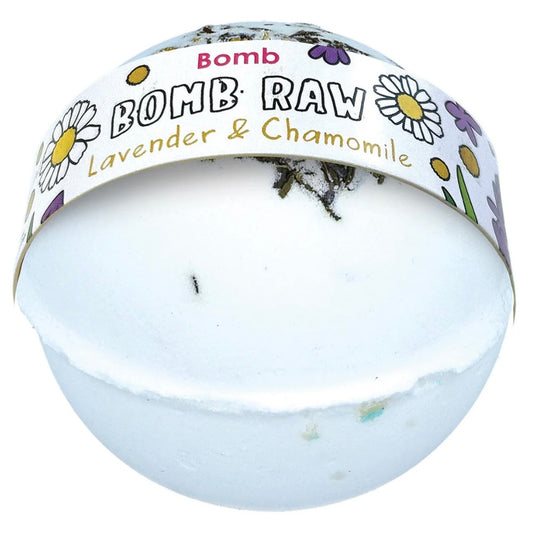 Bomba de Baño LAVENDER & CHAMOMILE Bomb Raw- BOMB COSMETICS