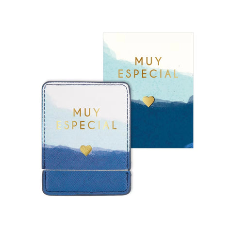 Tarjeta Espejo MUY ESPECIAL Azul y Blanco - DRAEGER