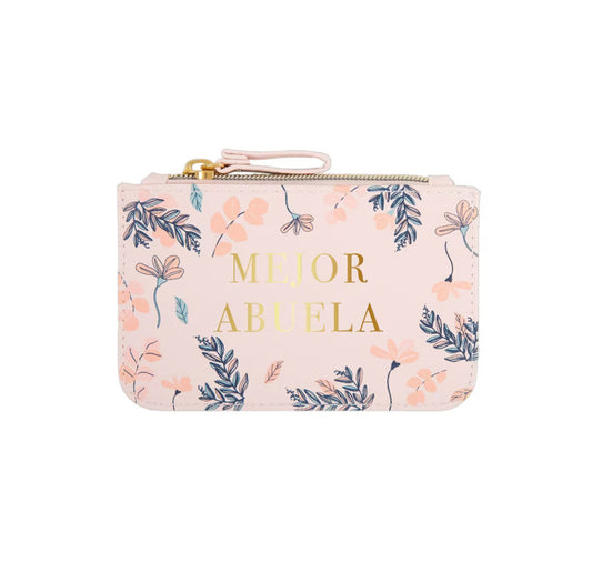 Portatodo Pequeño con Cremallera LA MEJOR ABUELA Rosa - DRAEGER