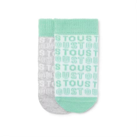 Pack de 2 Pares de Calcetines SSOCKS Bruma - Tous Baby