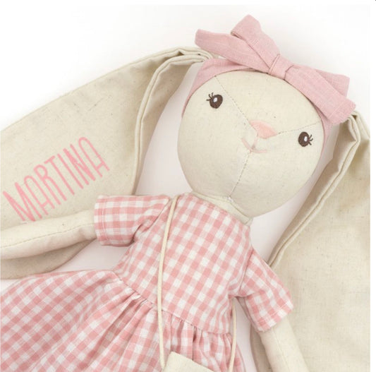 Muñeca de Trapo CONEJITA Personalizable - Mi Pipo