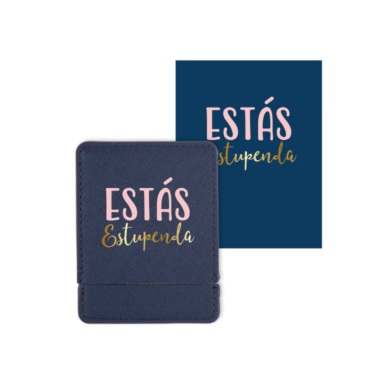 Tarjeta Espejo ESTÁS ESTUPENDA Azul Oscuro - DRAEGER