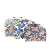 Maleta DELPHINE BLUE VINTAGE ROSES Suitcase - Sass & Belle