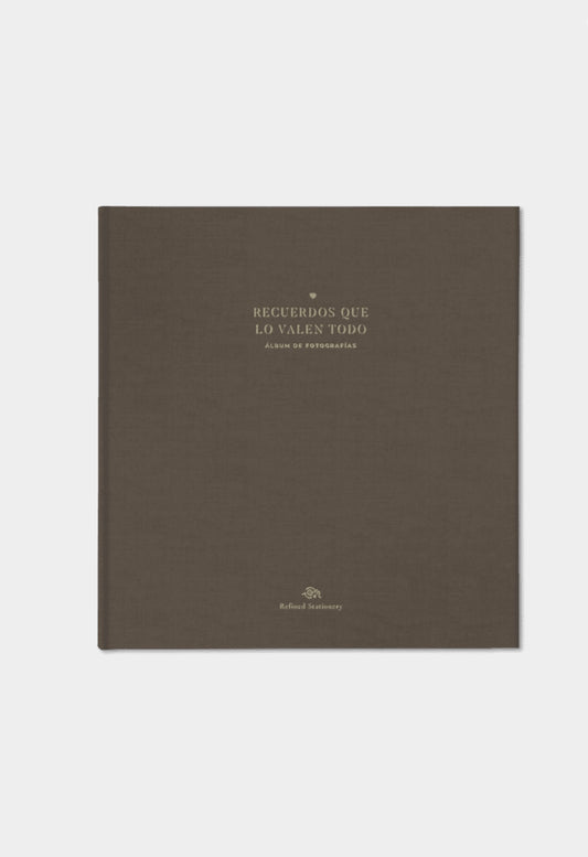 Álbum Entelado RECUERDOS QUE LO VALEN TODO- The Great Moustache