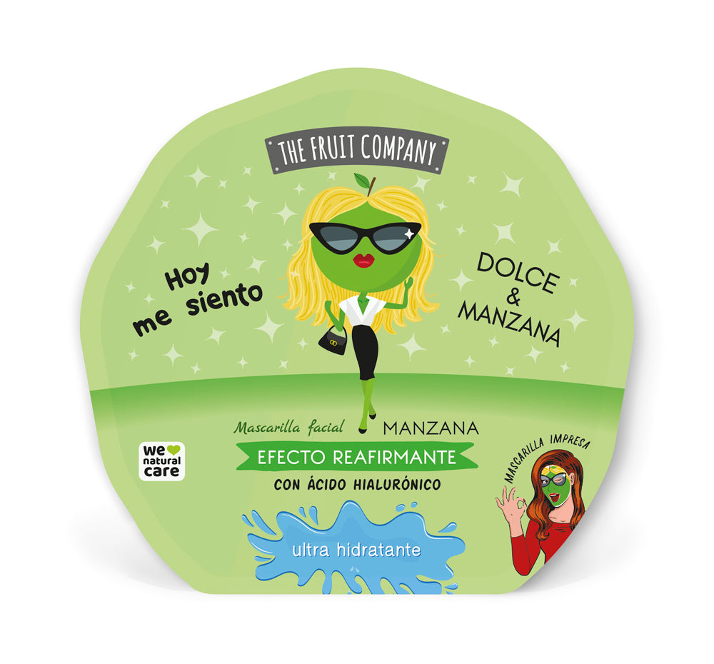 Mascarilla Facial de MANZANA VERDE - The Fruit Company