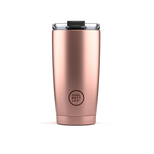 Vaso Térmico METALLIC ROSE 550ml - COOL BOTTLES