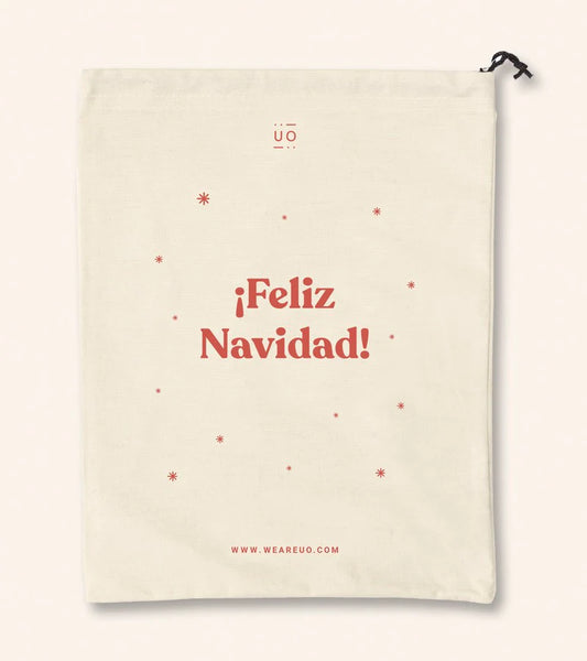 Bolsa Tela Regalo ¡FELIZ NAVIDAD! - UO*