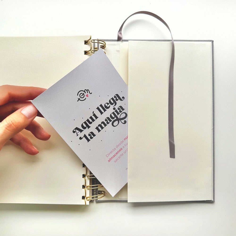 A5 Cuaderno Entelado APUESTA POR TI Y QUE LE DEN A LA SUERTE - The Great Moustache