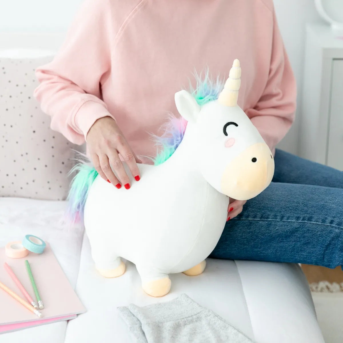 Cojín Unicornio BORN TO BE FANTASTIC - Mr. Wonderful