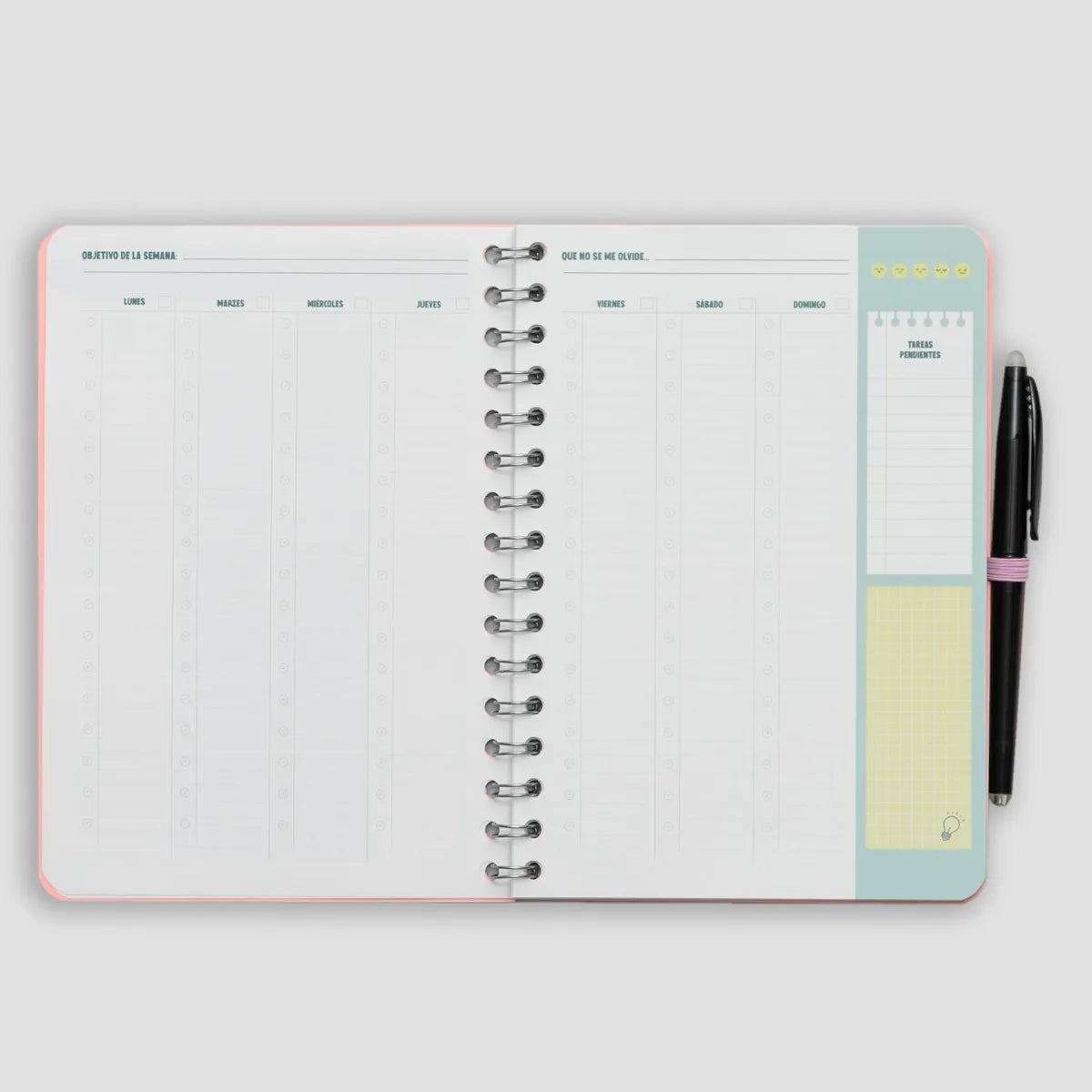 Planificador con Hojas Borrables AQUÍ DENTRO CABEN UN MILLÓN DE PLANES - Mr. Wonderful