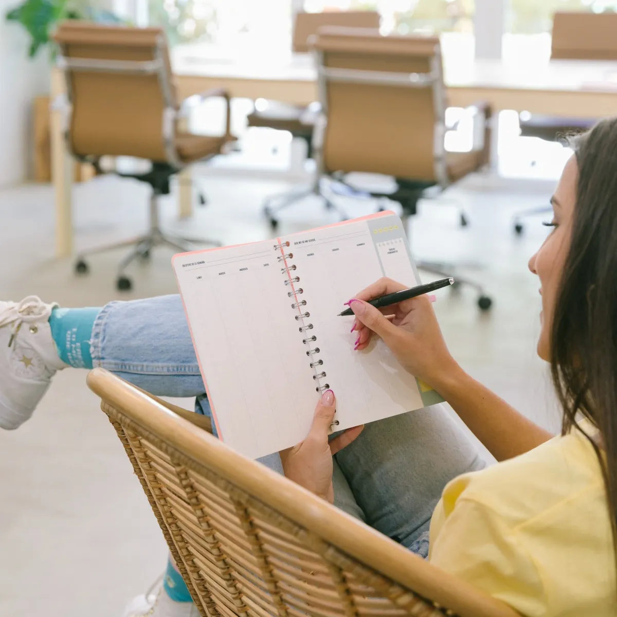 Planificador con Hojas Borrables AQUÍ DENTRO CABEN UN MILLÓN DE PLANES - Mr. Wonderful