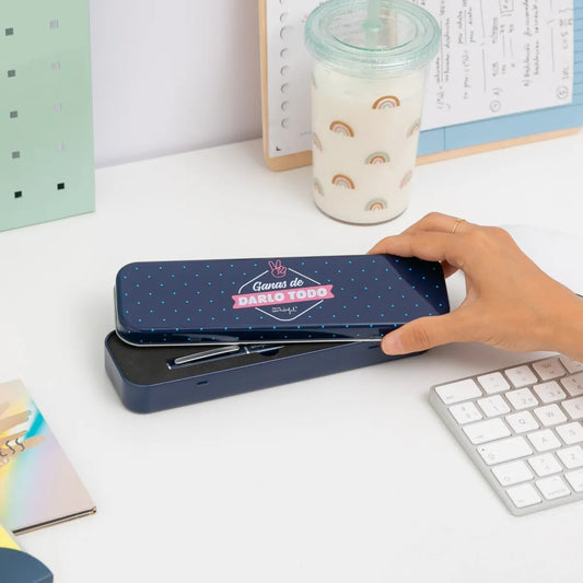 Set de 2 Bolis + Estuche PARA ANOTAR IDEAS QUE NO VEAS - Mr. Wonderful