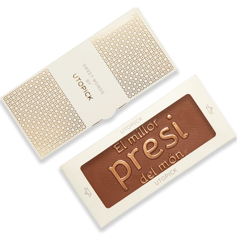 Tableta de Chocolate EL MILLOR PRESI DEL MÓN - UTOPICK