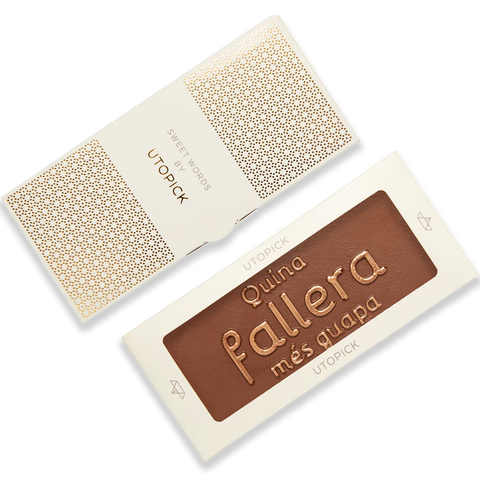 Tableta de Chocolate QUINA FALLERA MÉS GUAPA - UTOPICK