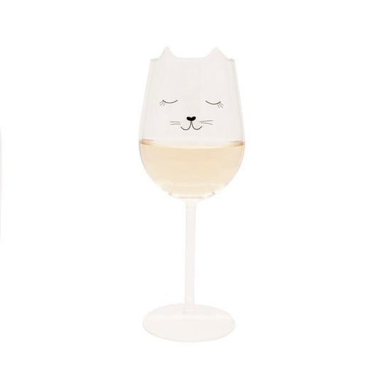 Copa de Vino con Forma de GATO