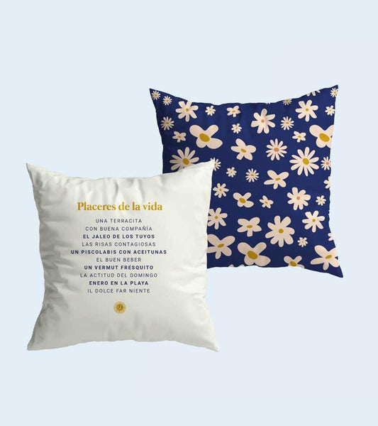 Cojín PLACERES DE LA VIDA - UO*