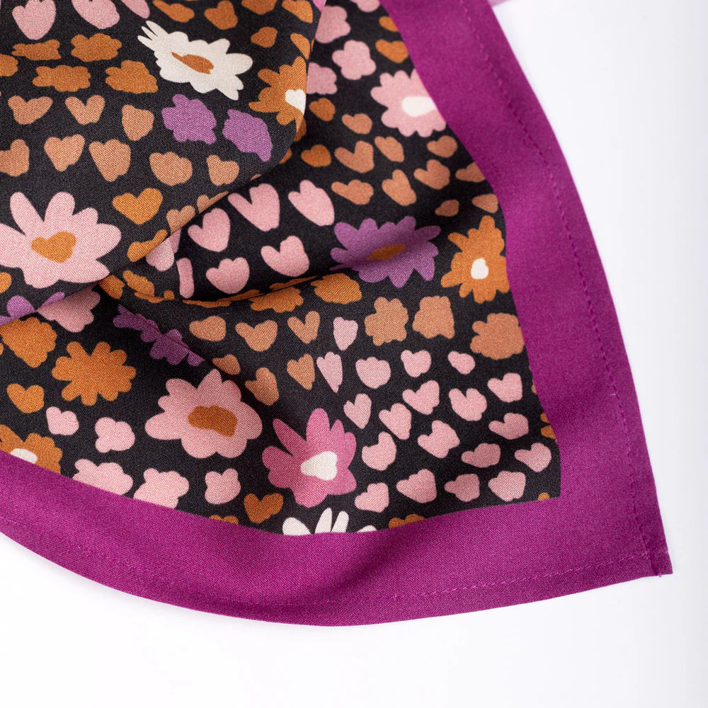 Pañuelo ABUELA ERES LA MEJOR Flores - UO*