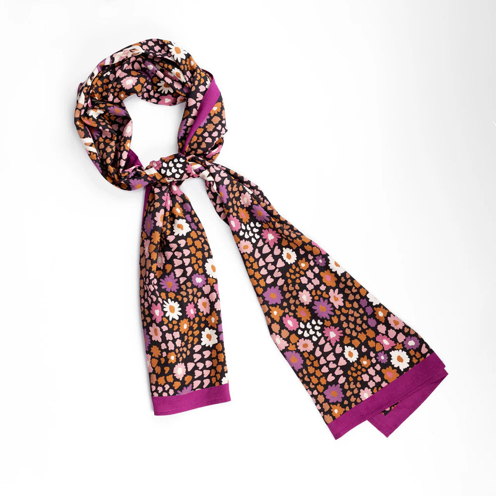 Pañuelo ABUELA ERES LA MEJOR Flores - UO*