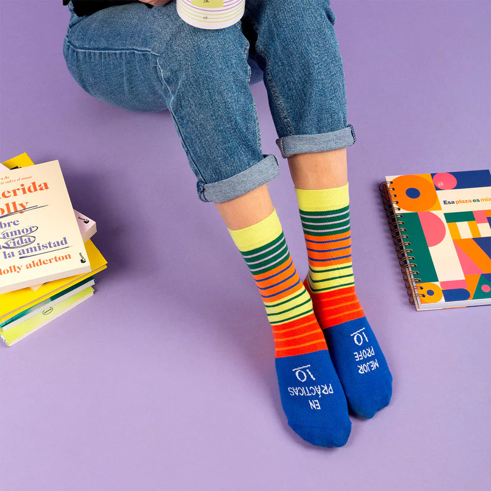 Calcetines MEJOR PROFE EN PRÁCTICAS - UO