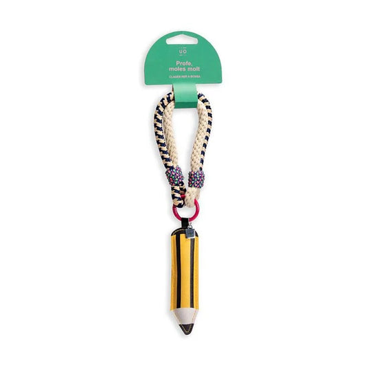 Llavero para bolso "profe MOLAS Mucho" - UO