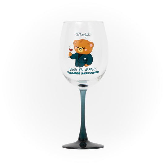 Copa de vino - Vino en mano, relax activado