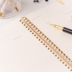 Planificador Entelado Laboral/Personal LET’S PLAN Teja - The Great Moustache