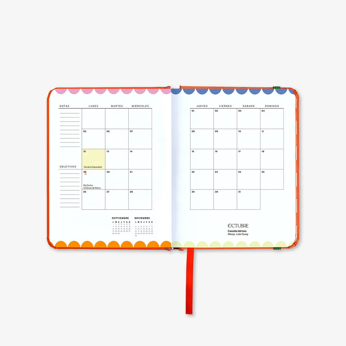 Agenda Escolar "Sunset" Mini 2026-27 - UO