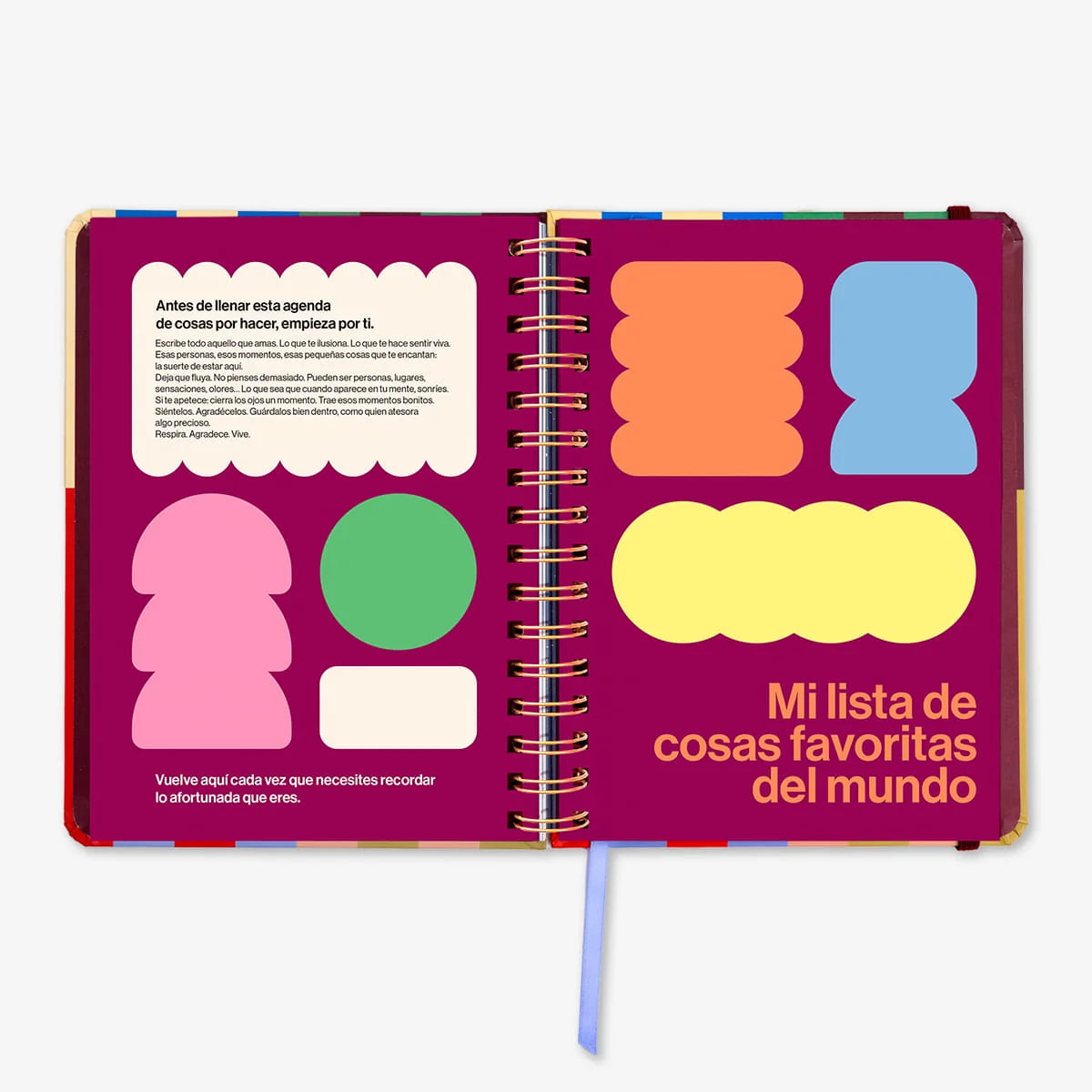 Agenda Escolar "Universo" Día página 2026-27-UO