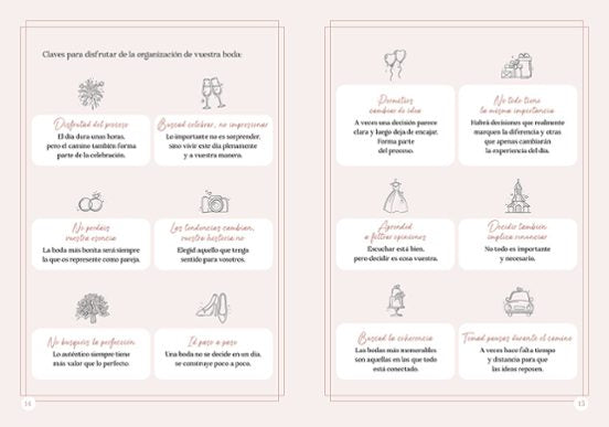 Agenda de boda “Entre Tonos Pastel”