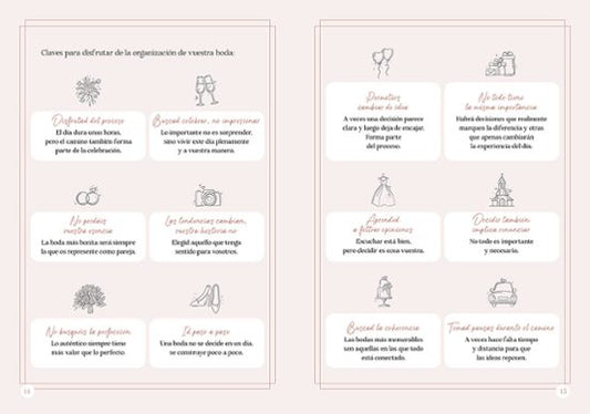 Agenda de boda “Entre Tonos Pastel”